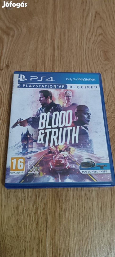 Blood & truth PS4 VR játék