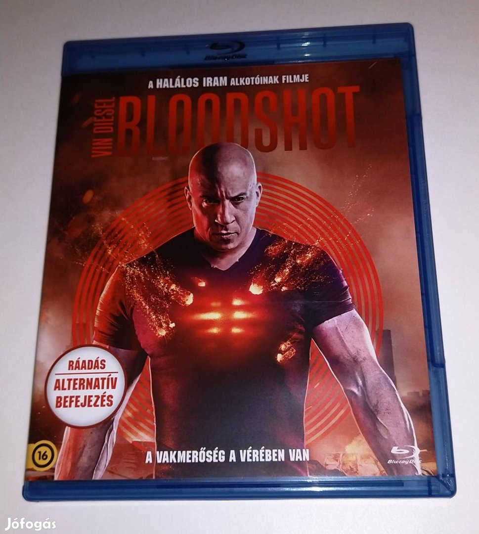 Bloodshot - Vin Diesel Blu-ray Film - Szinkronos! - csere is!