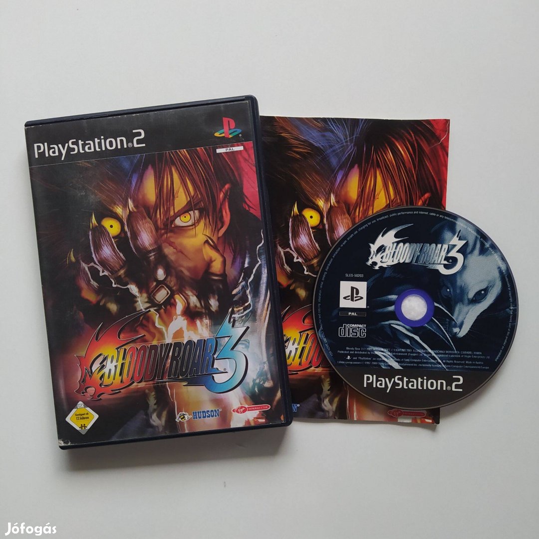 Bloody Roar 3 Playstation 2 PS2