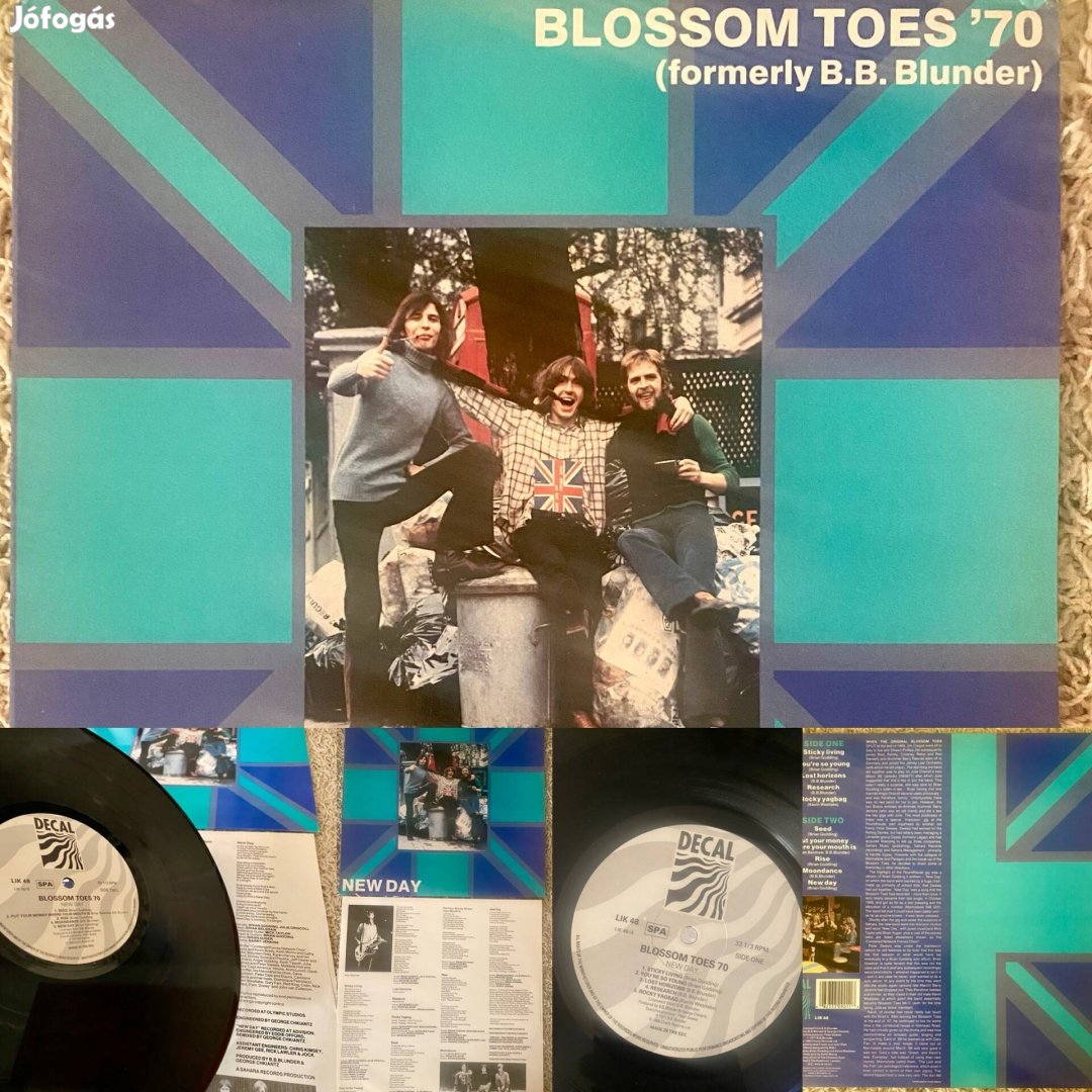 Blossom Toes 70' Uk Prog Rock vinyl bakelit lemez