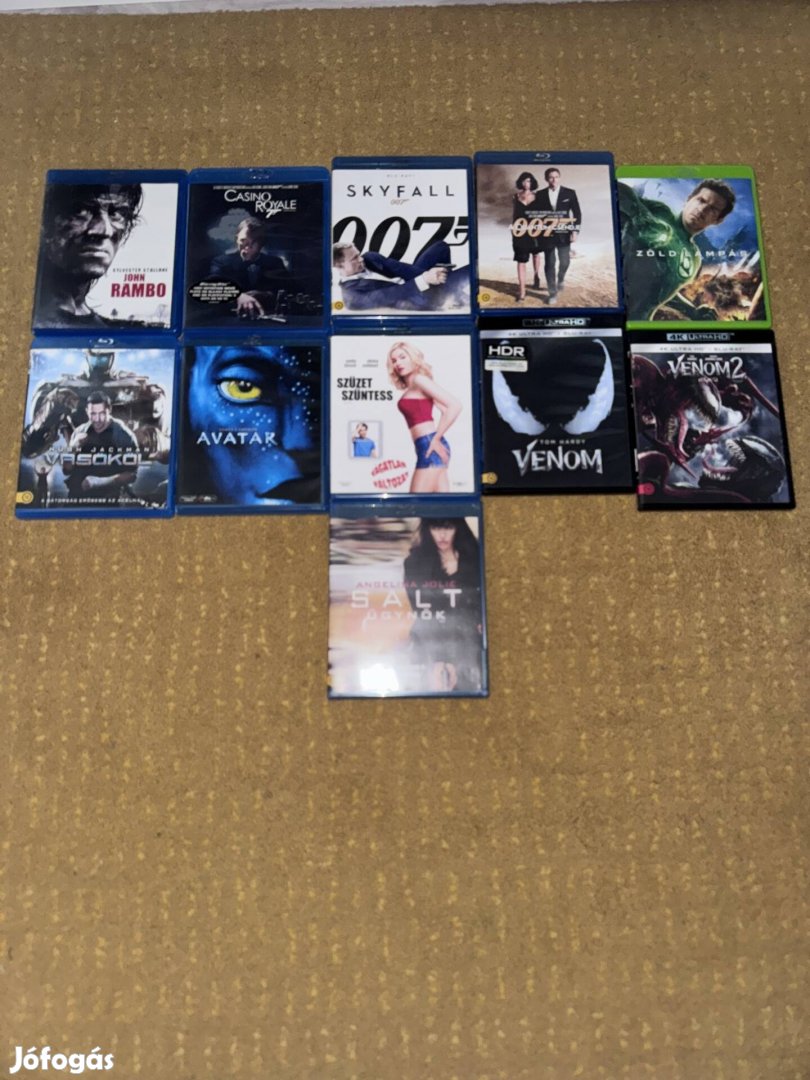 Blu-Ray filmek 