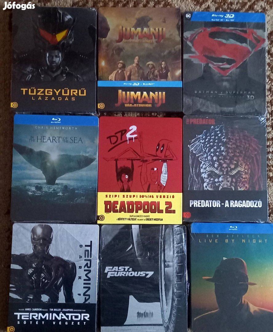 Blu- ray díszdoboz - bontatlan csomagolás