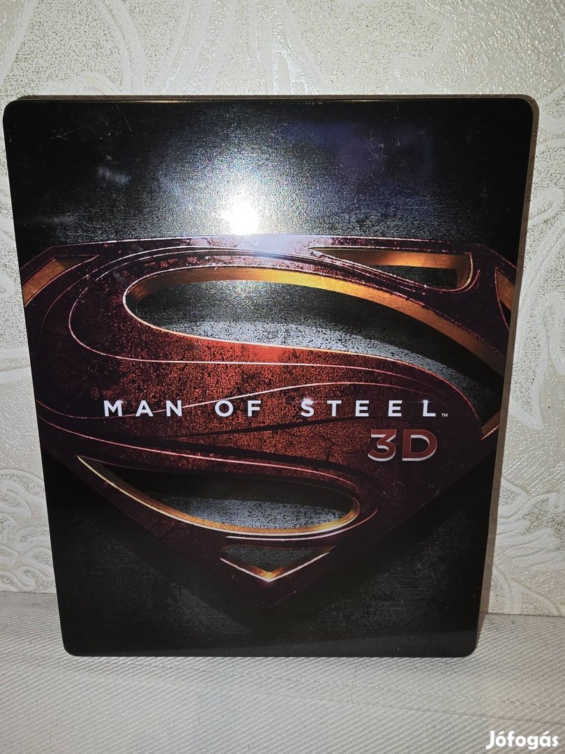 Blu ray Steelbook:Az acélember 2D+3D