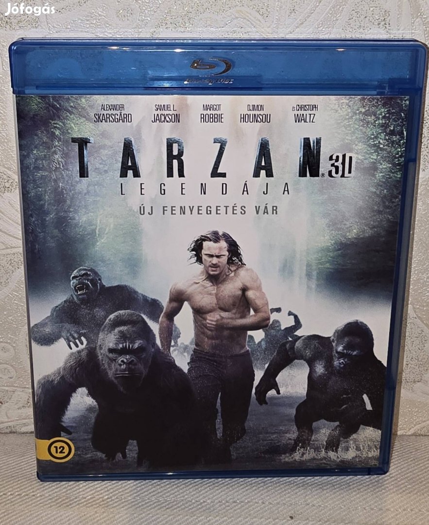 Blu ray:Tarzan legendája 2D+3D/A tenger szívében  2D+3D