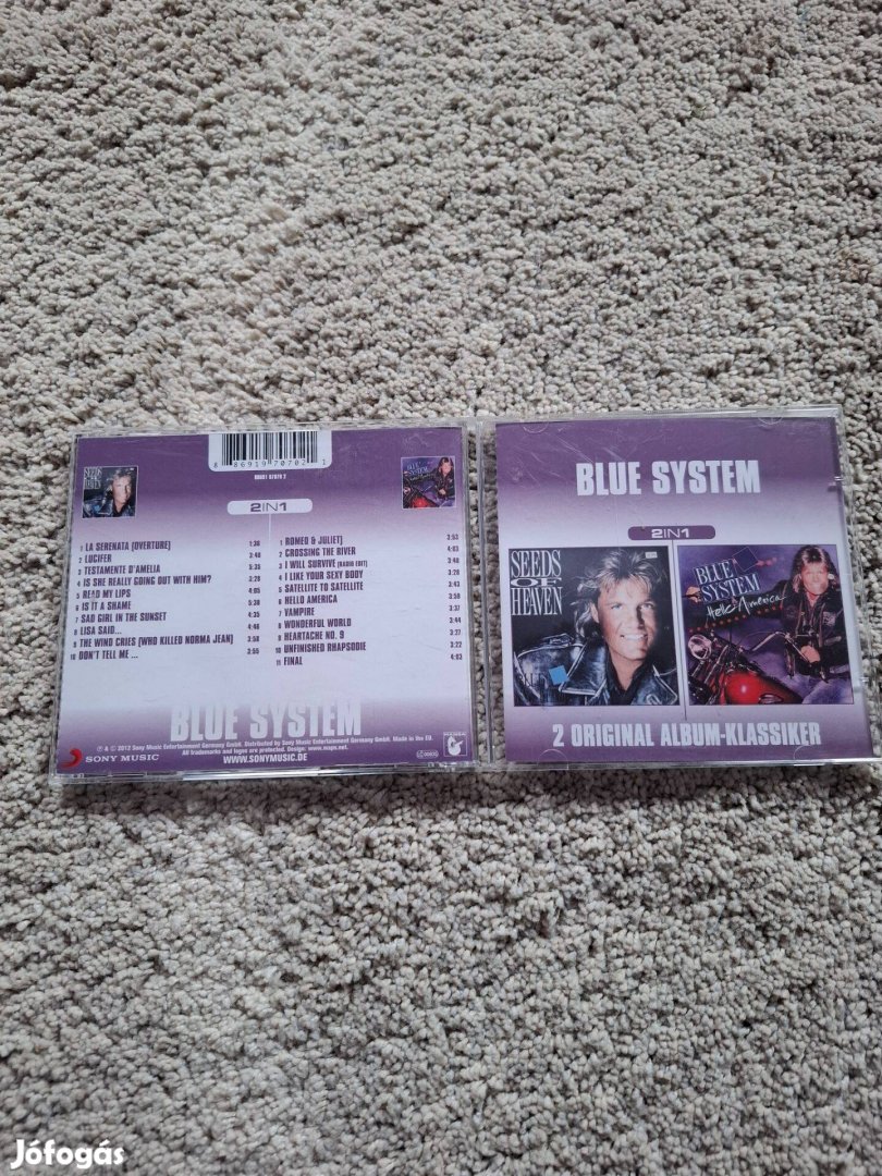 Blue System - Seeds Of Heaven / Hello America 2Cd