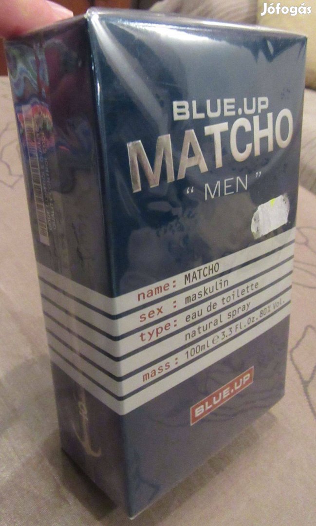 Blue Up Matcho Men eau de toilette Bontatlan Csomagolt Uj férfi parfum