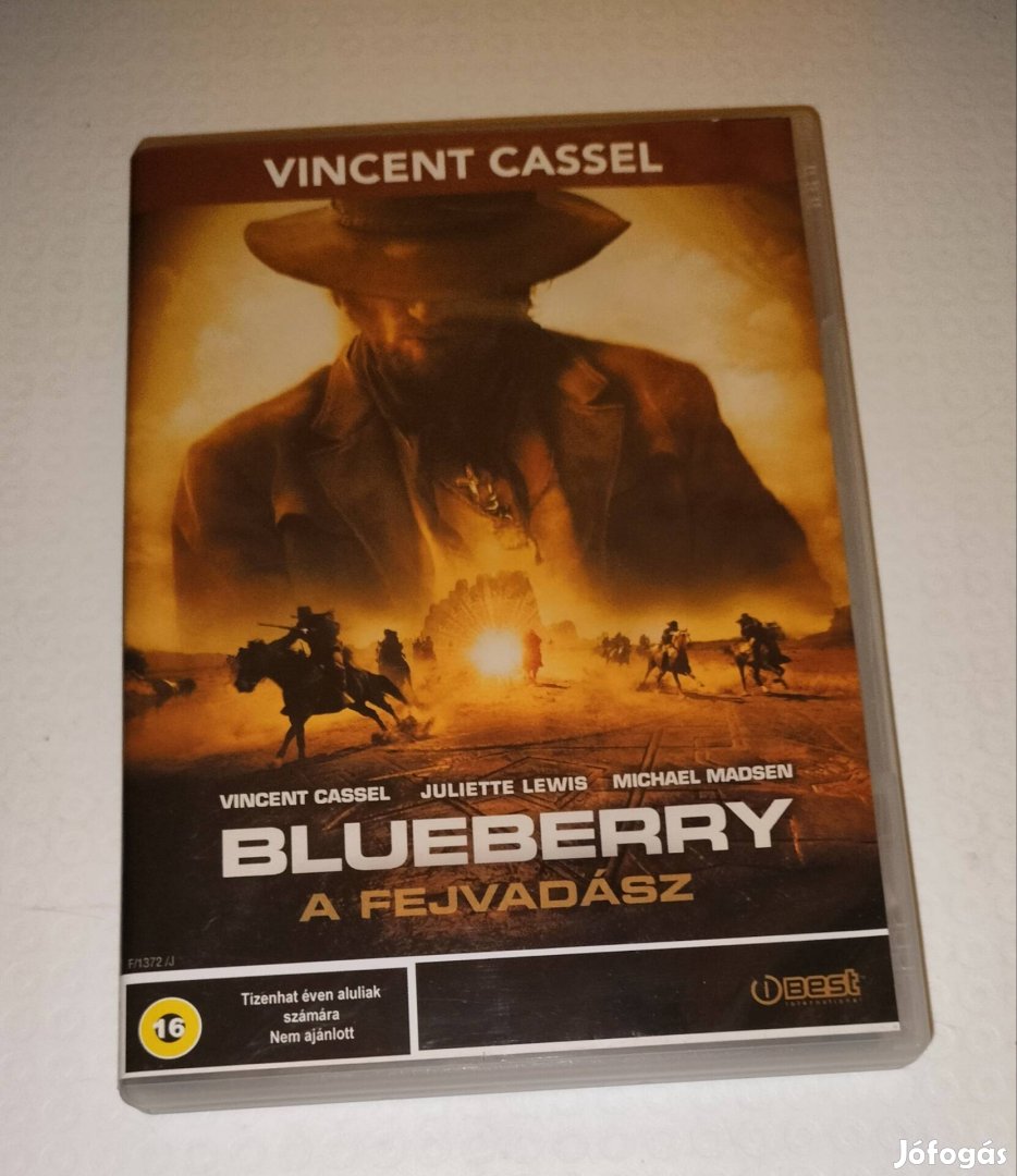 Blueberry a fejvadász dvd Vincent Cassel 