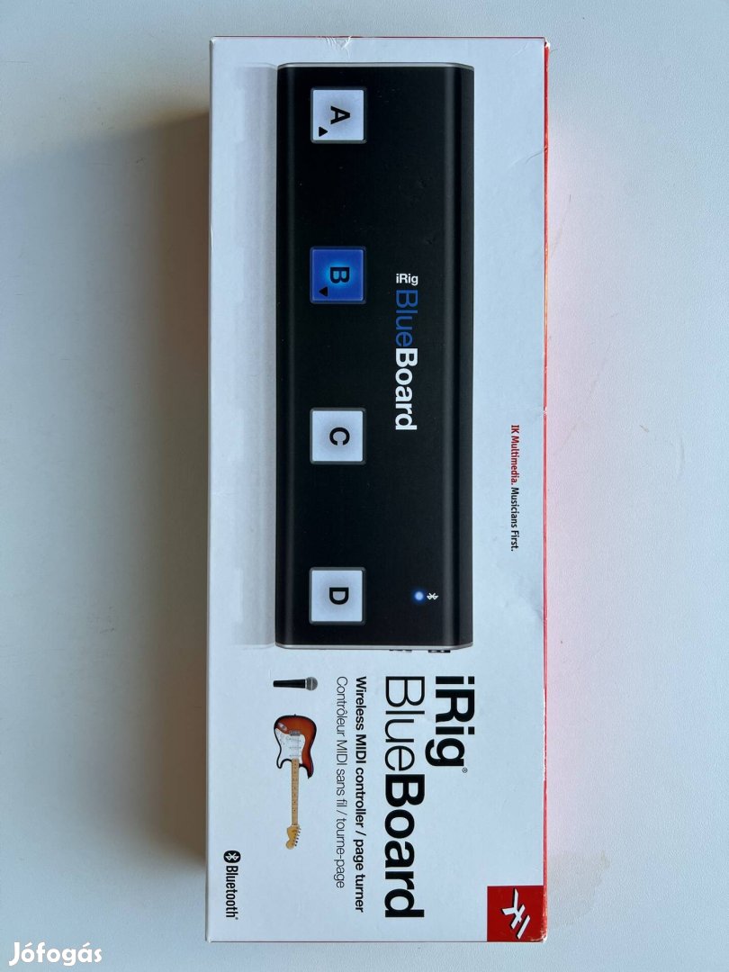 Blueboard irig Bluetooth pedál kapcsoló 