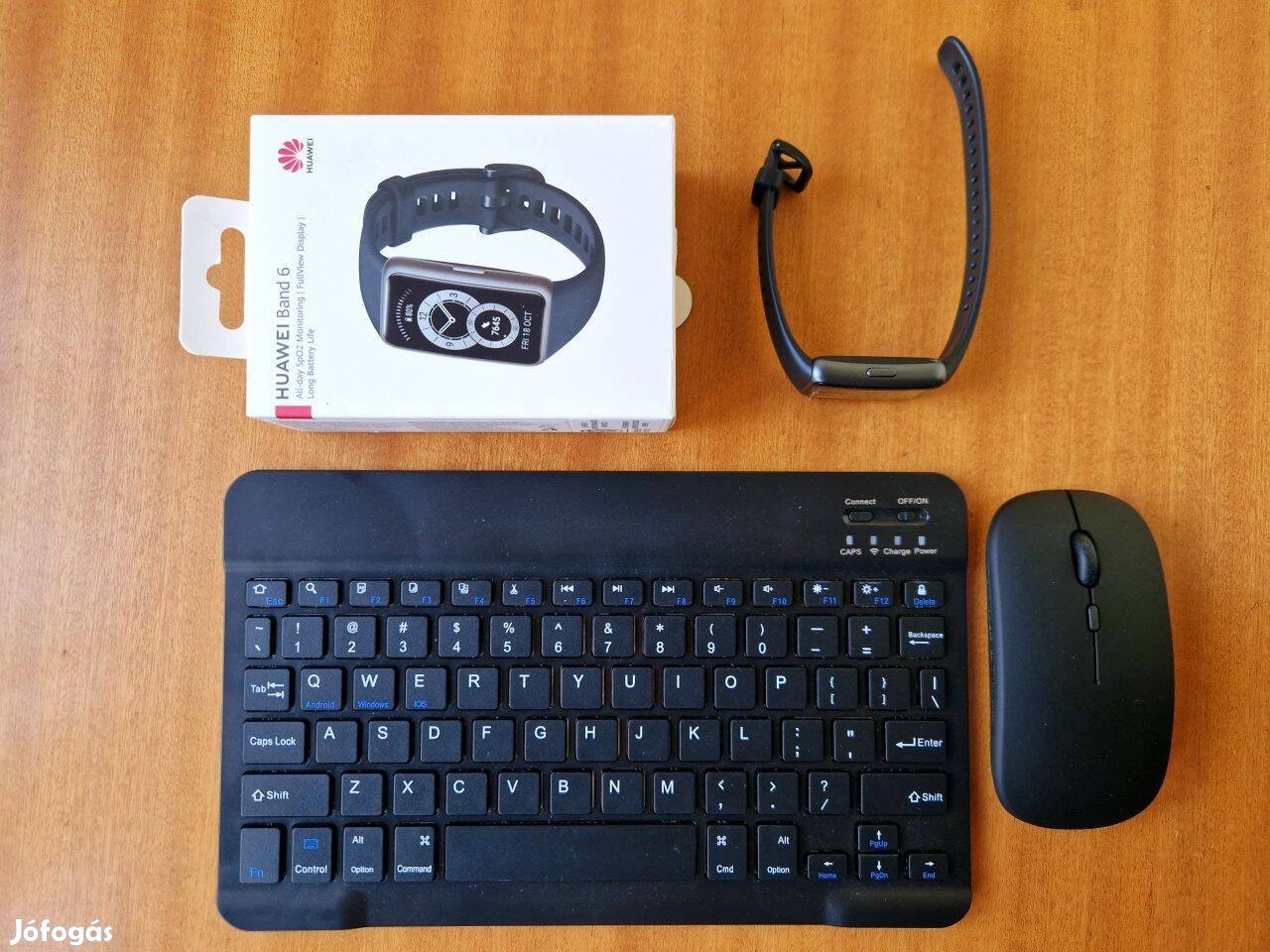 Bluetooth Billentyűzet Egér Huawei Band 6 Okoskarkötő
