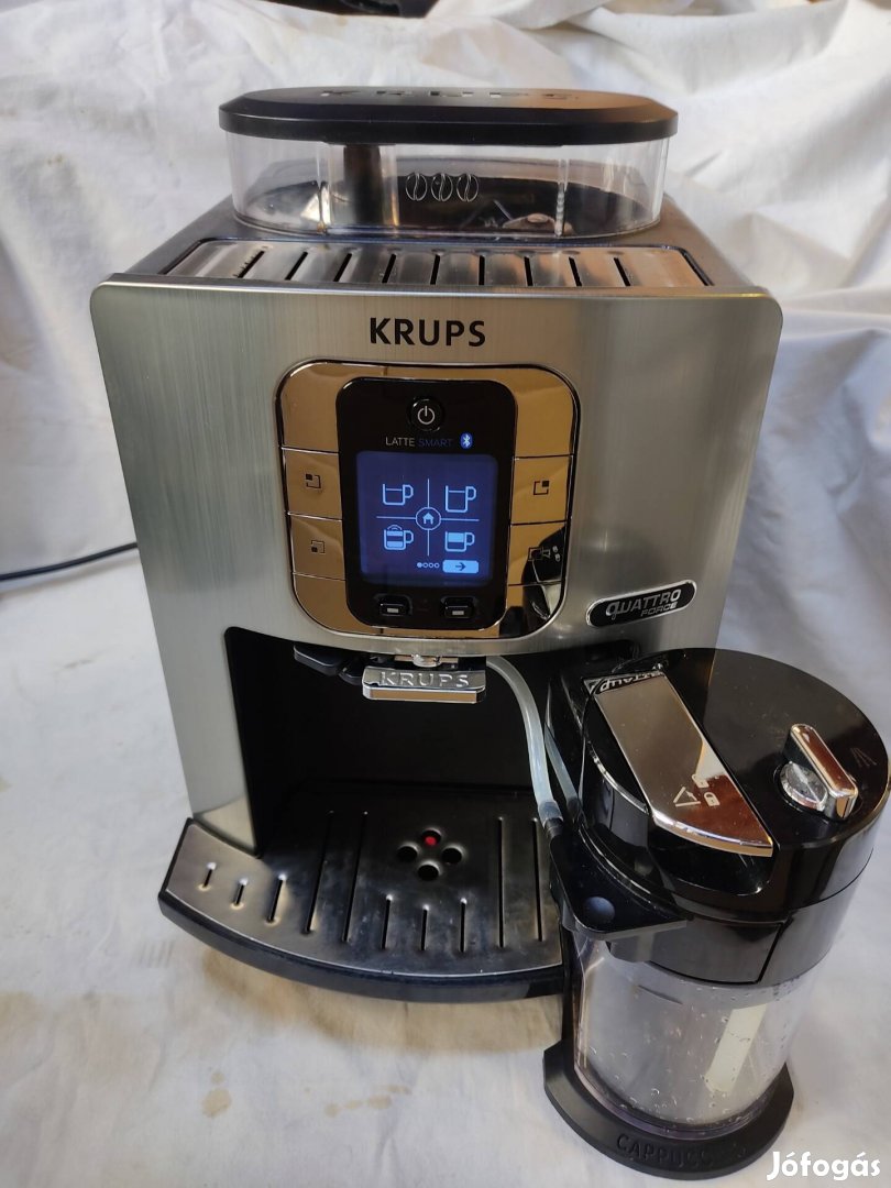 Bluetooth Krups Quattro Force full automata kávéfőző