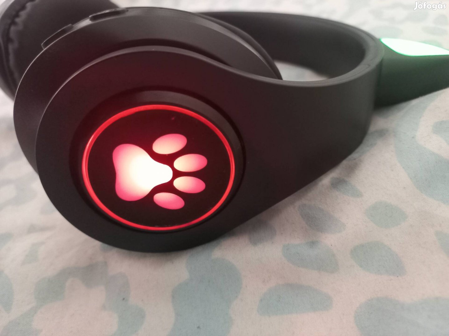 Bluetooth fejhallgató cicafüles (Akció)