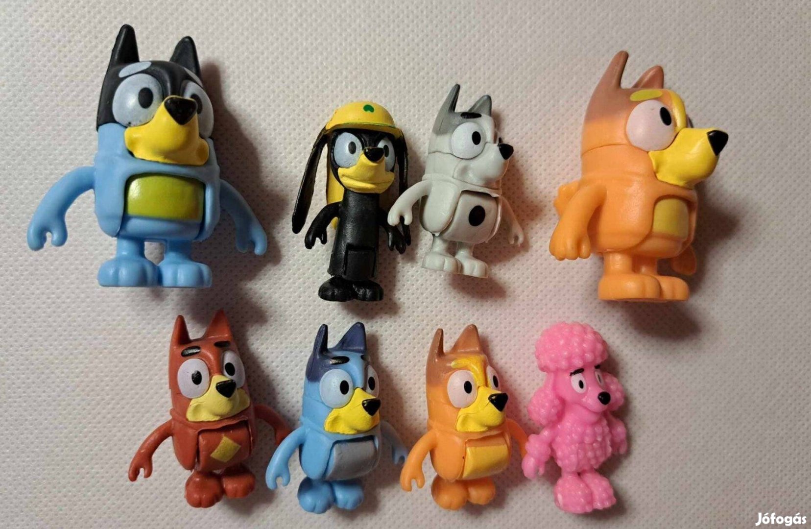 Bluey Bingo 8 darabos figura
