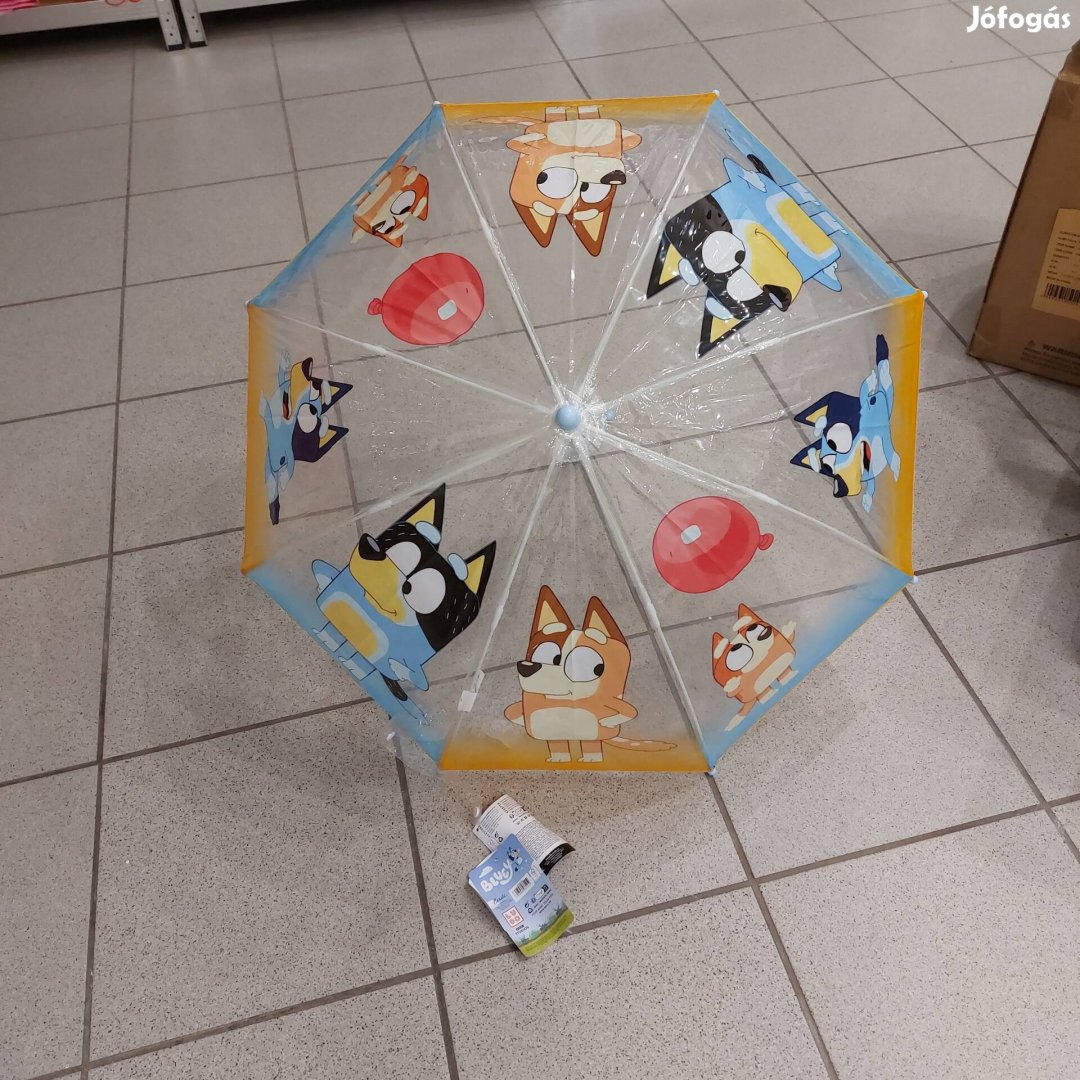 Bluey esernyő sárga