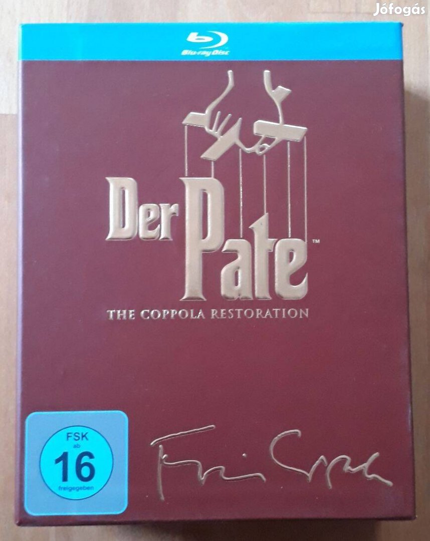 Bluray A Keresztapa a Coppola restaurálás teljes 1 dobozban