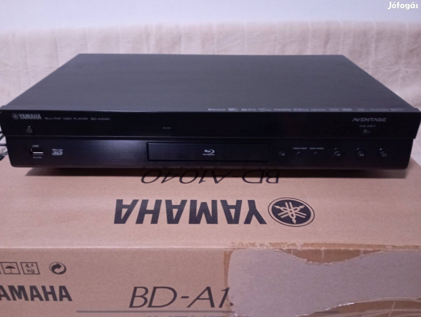 Bluray lejátszó,player,Yamaha BD-A1040,Aventage,dobozában,újszerű!