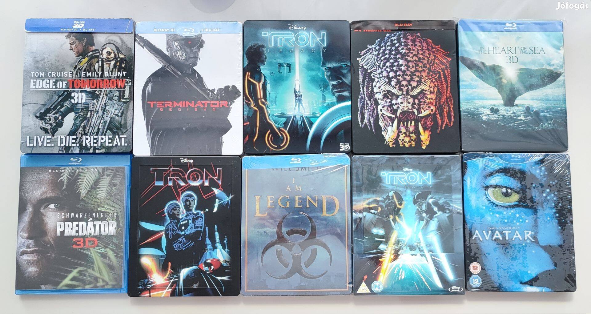 Bluray steelbook, Alien dvd gyűjtemény