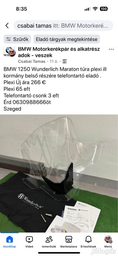 Bmv Túraplexi Rt 