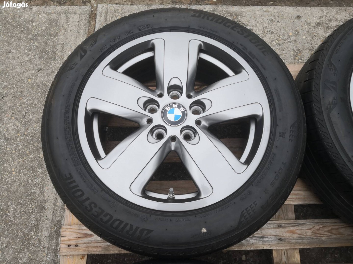 Bmw 16-os gyári alukerék 5x112-es