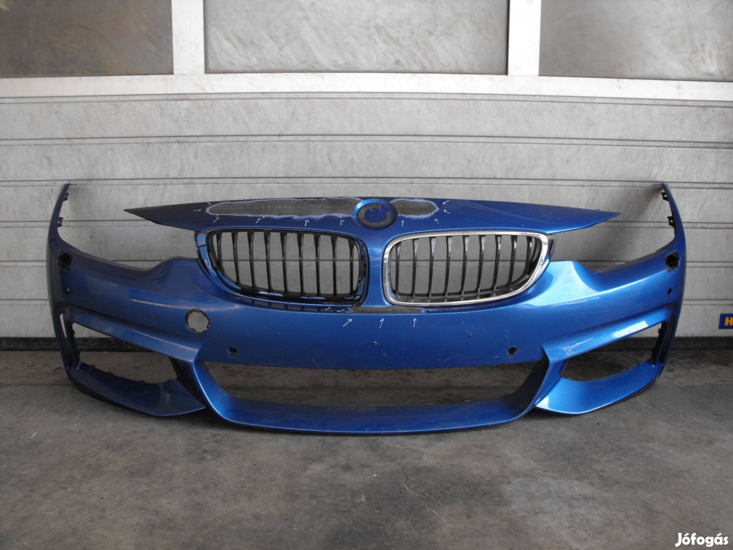 Bmw 4 F32 F33 F36 M Sport első lökhárító lökő 2013-2020 5111-8054502