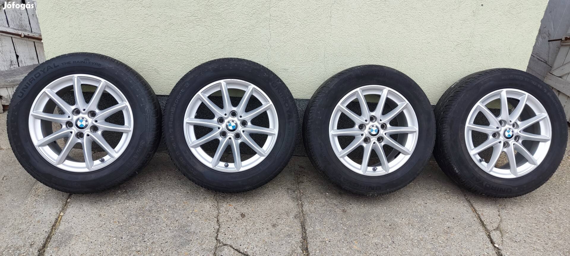 Bmw 5*112 alufelni garnitúra nyári gumival tpms szenzorral 