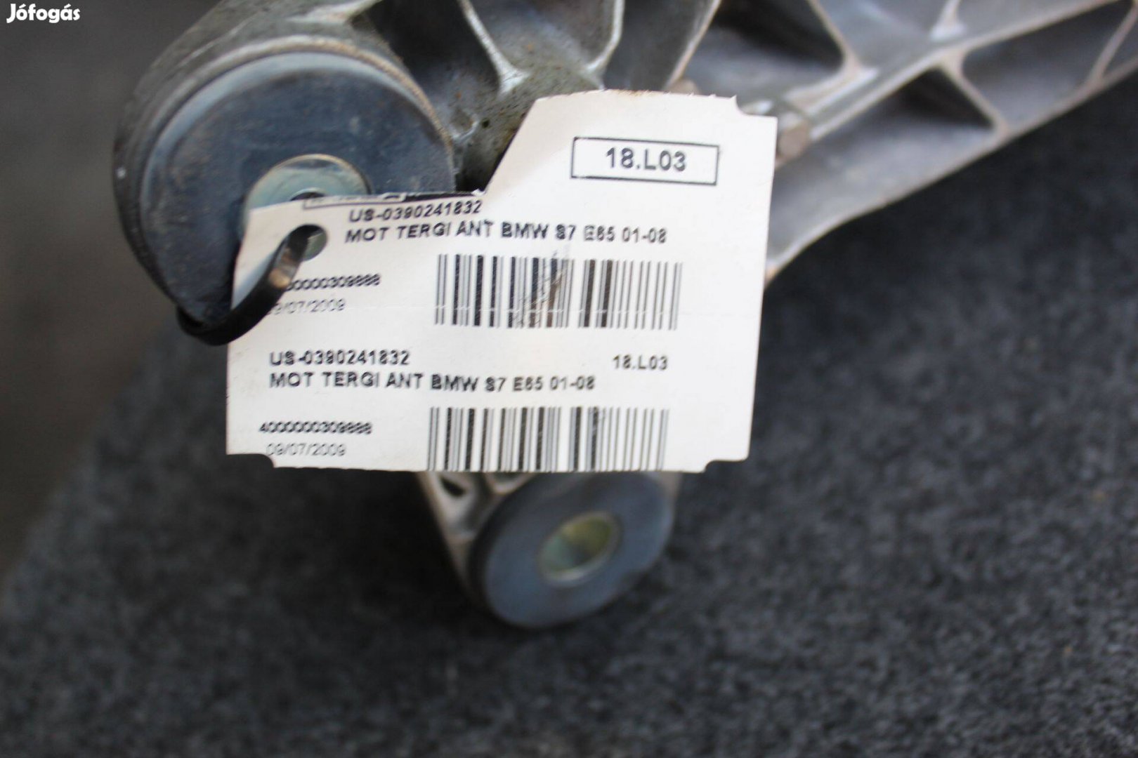 Bmw 7 E65-E66 2001-2008 Ablaktörlő szerkezetek motorral 390241832