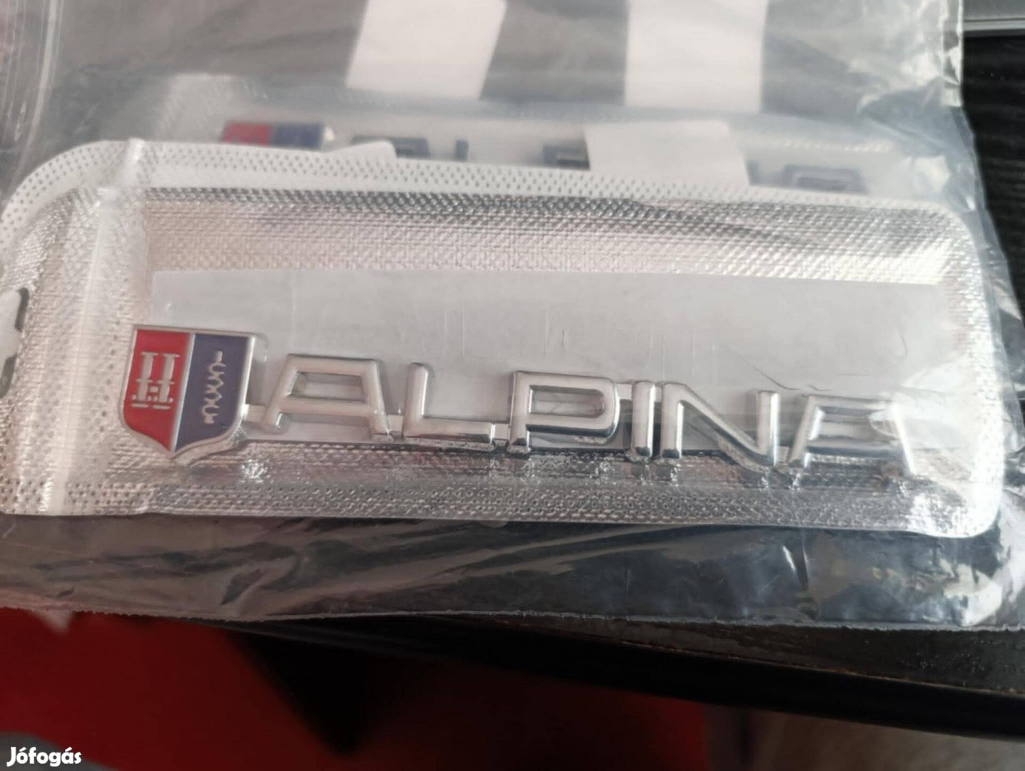 Bmw Alpina embléma fémből
