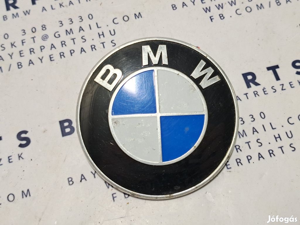 Bmw E46 E90 F30 stb. 74mm bontott hátsó embléma