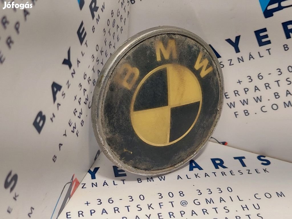 Bmw E46 E90 F30 stb. 74mm bontott hátsó embléma - ronda