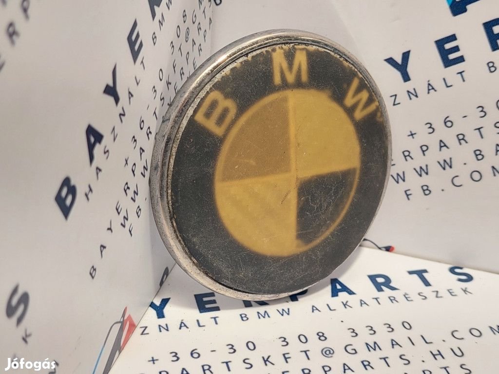 Bmw E46 E90 F30 stb. 74mm bontott hátsó embléma - ronda