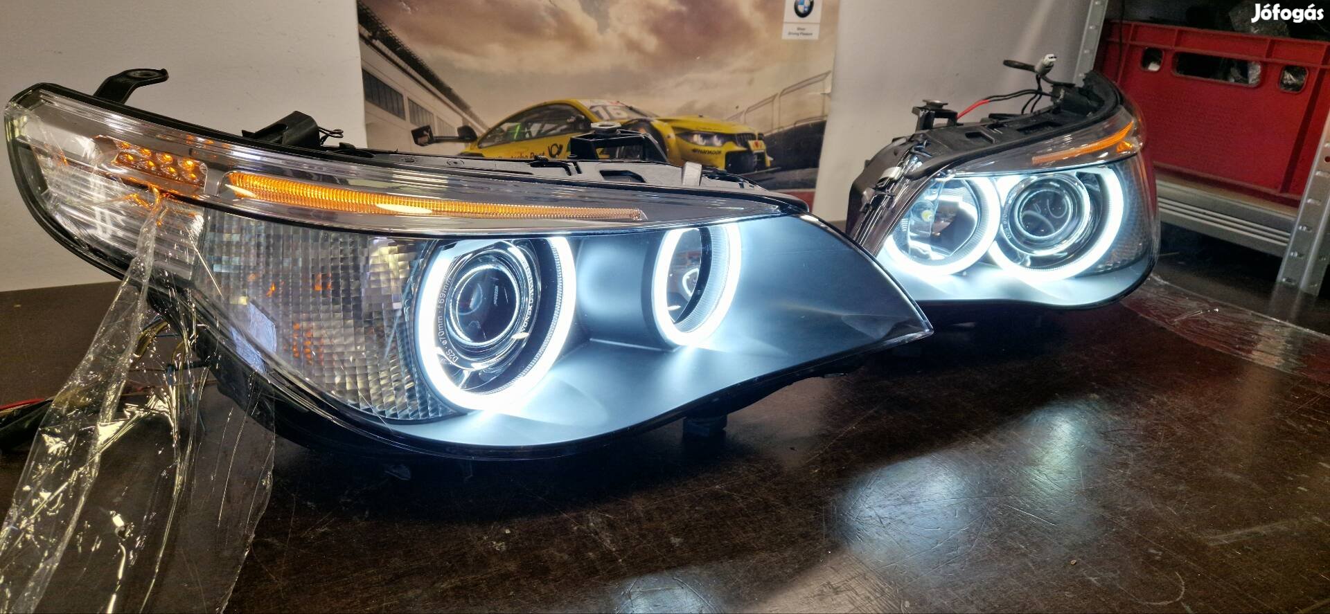 Bmw E60-61, Gyári D1S kanyaros bi-xenon felújított fényszóró pár