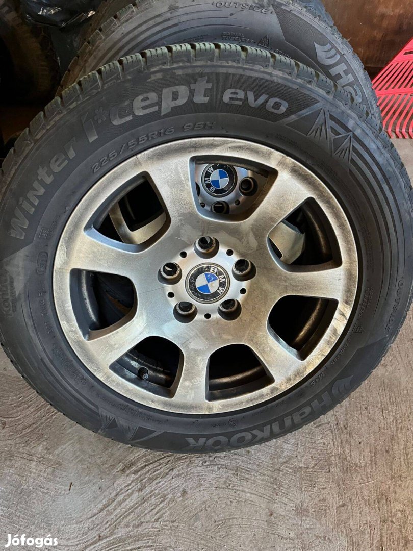 Bmw E60 gyári alufelni 16 " Hankook téli gumival 225/55R16