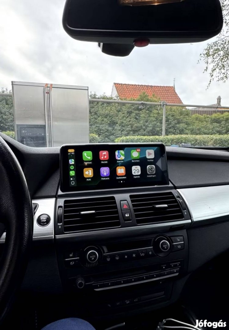 Bmw E70 E71 Carplay Android auto nagy érintő kijelző