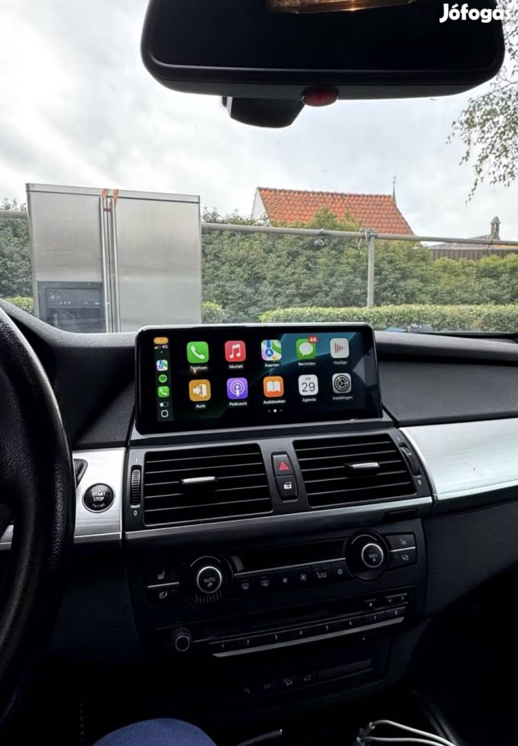 Bmw E70 E71 x5 x6 carplay android auto carplay tolatókamera