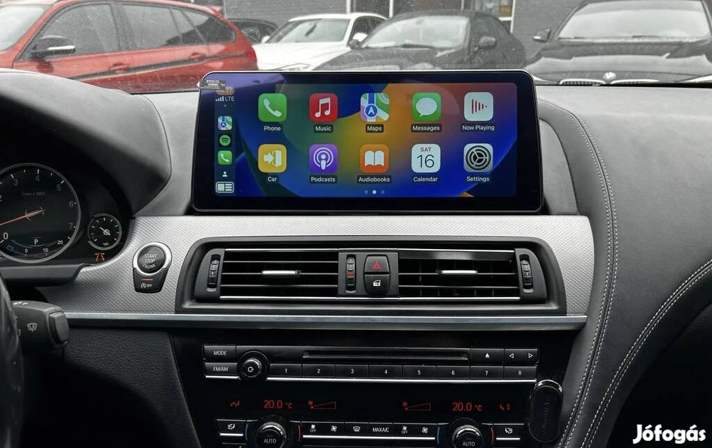 Bmw F06 F12 F13 5 f széria carplay android auto nagy kijelző