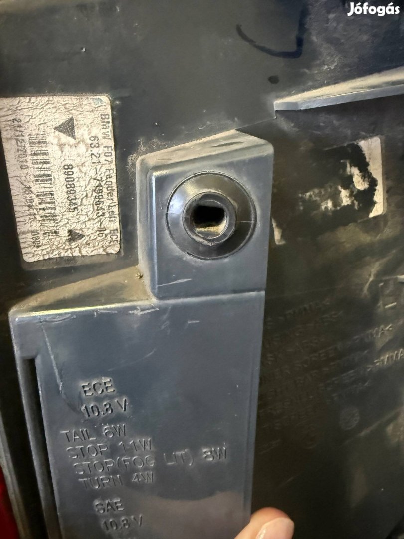 Bmw F07 GT bal külső hátsó lámpa 7199643