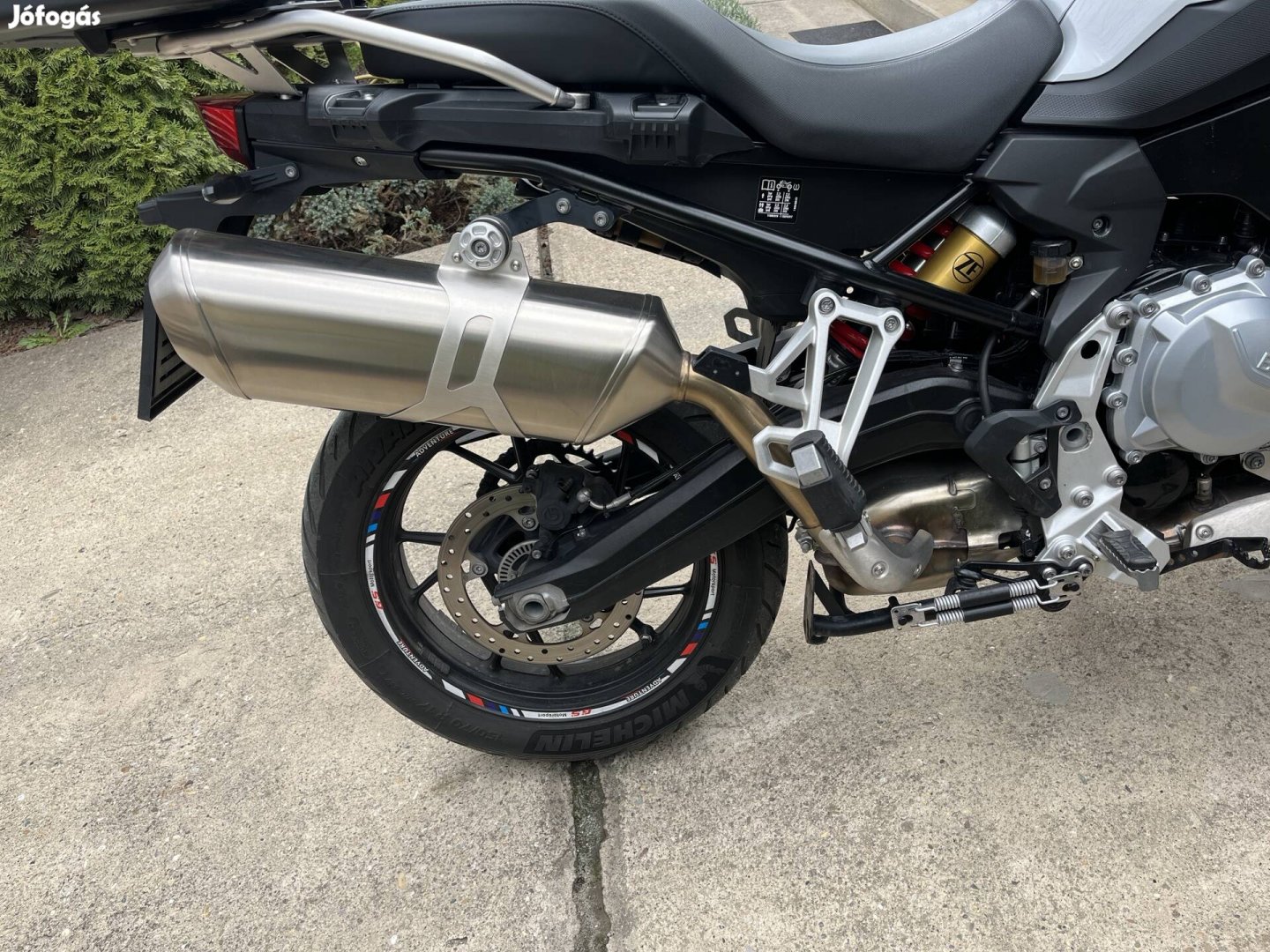 Bmw F750Gs, F850Gs hátsó kipufogó dob