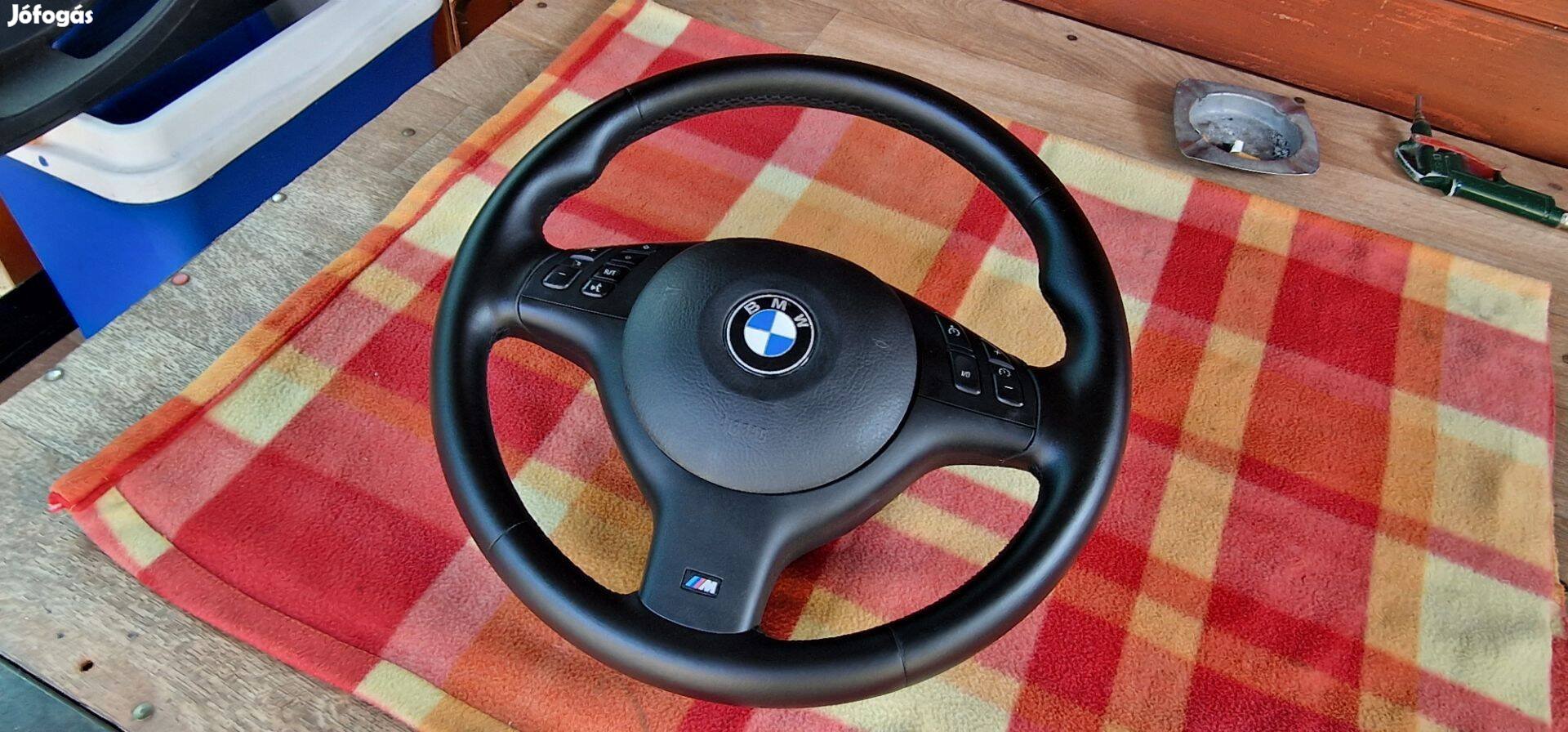 Bmw M multikormány szép gyári bőrrel