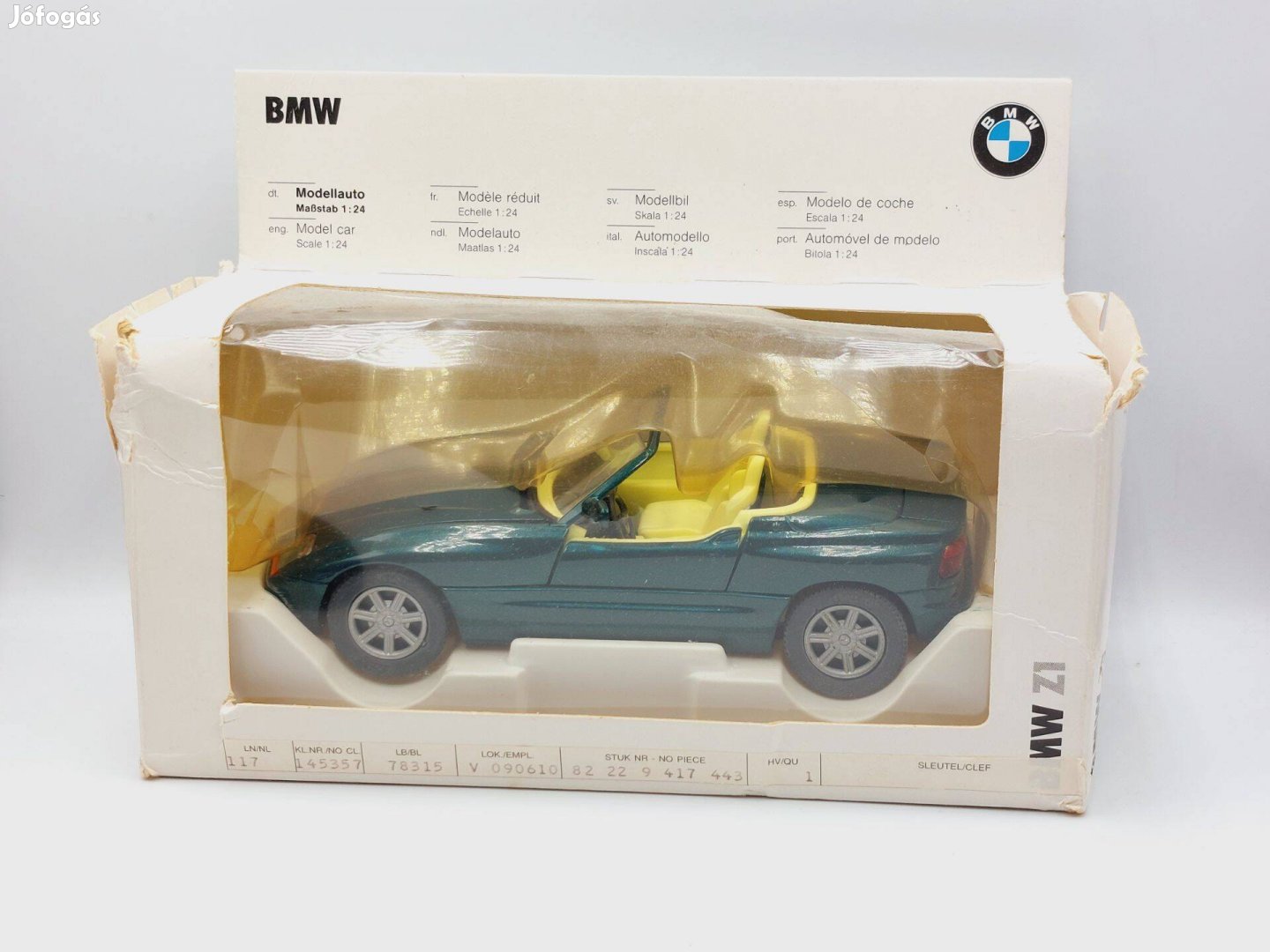 Bmw Z1 1:24 1/24 modellautó
