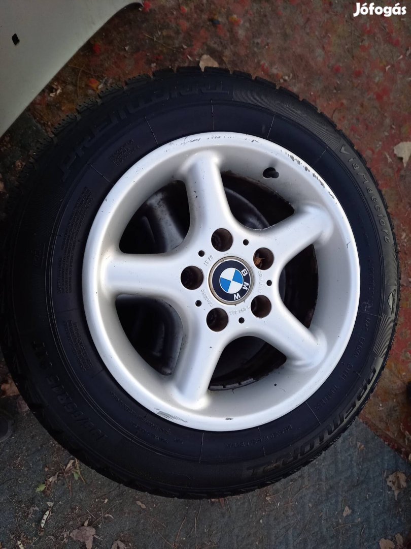 Bmw alufelni 195/65r15 téli gumi e36 e46 e39