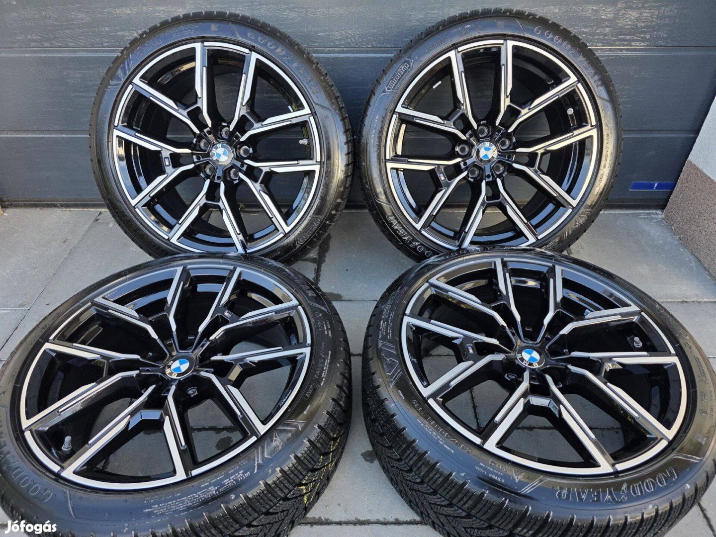 Bmw alufelni 19 felni 5x112 g26 i4 4Gc goodyear téli gumi