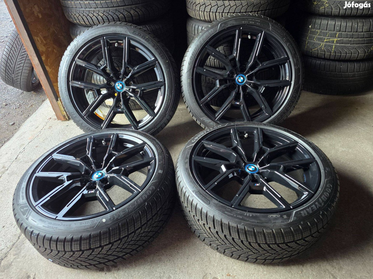 Bmw alufelni 19 felni 5x112 i4 g26 új goodyear téli gumi