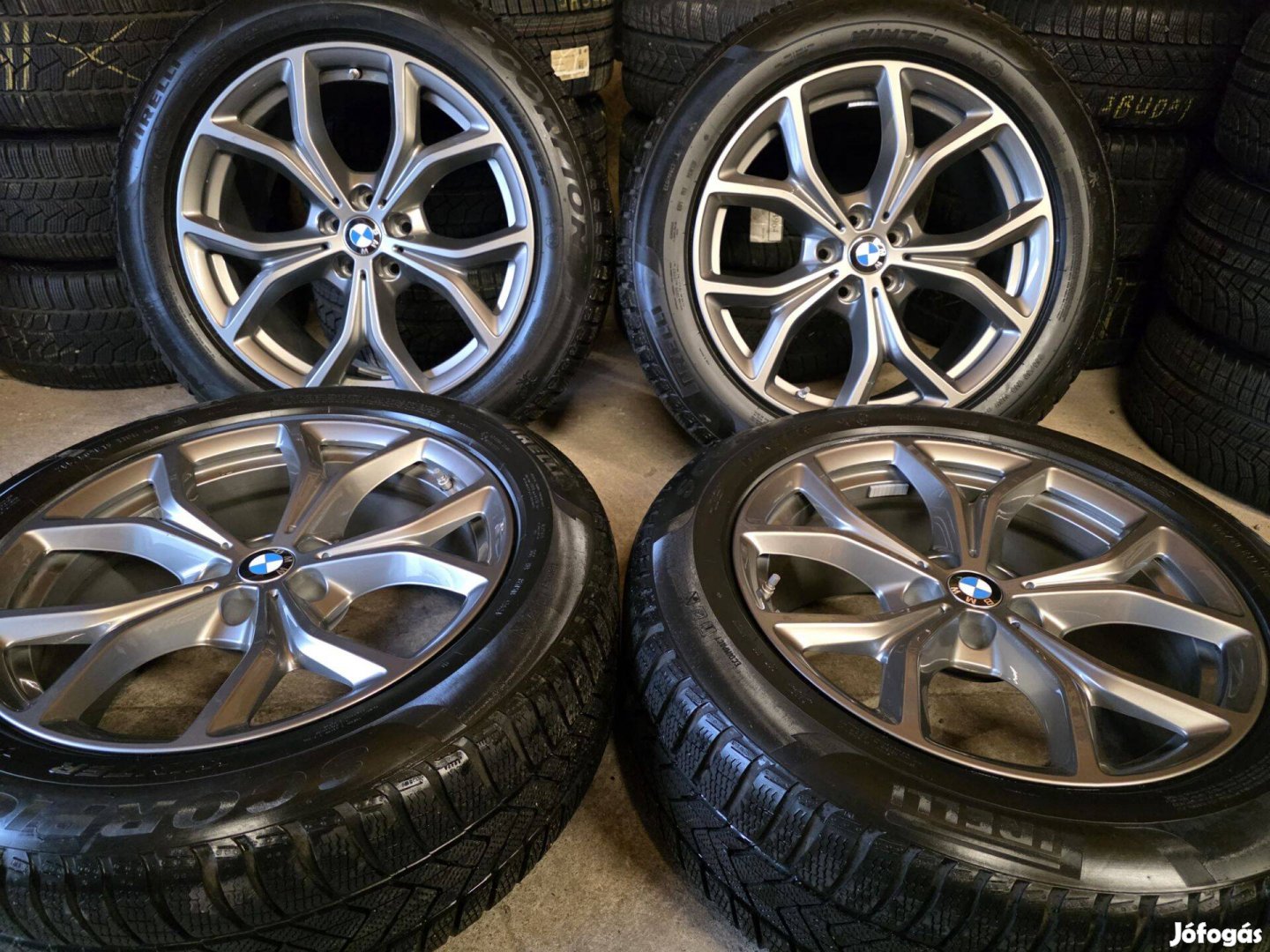 Bmw alufelni 19 felni 5x112 x5 x6 g05 g06 pirelli téli gumi