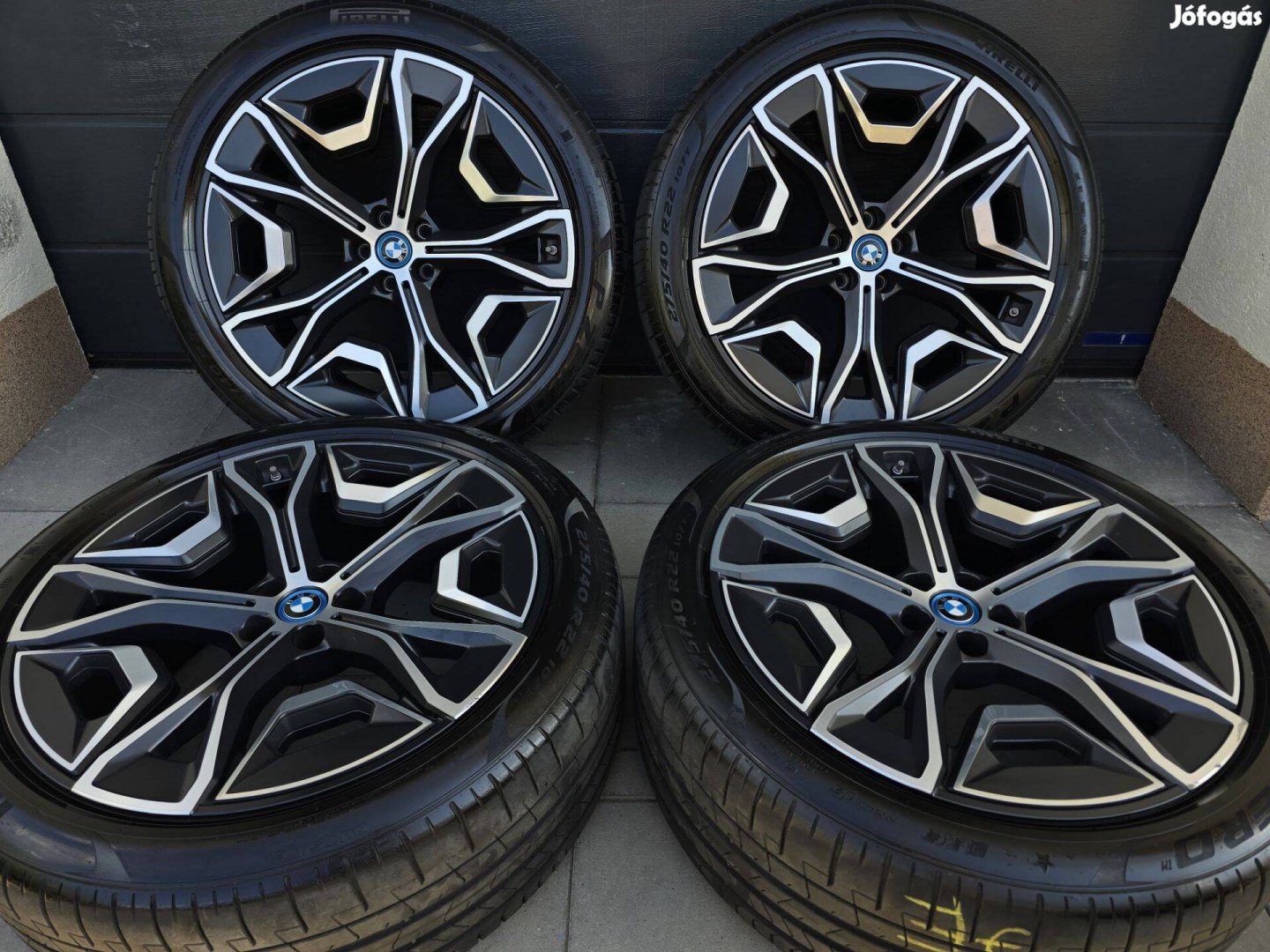 Bmw alufelni 22 felni 5x112 ix i20 x7 g07 nyári gumi