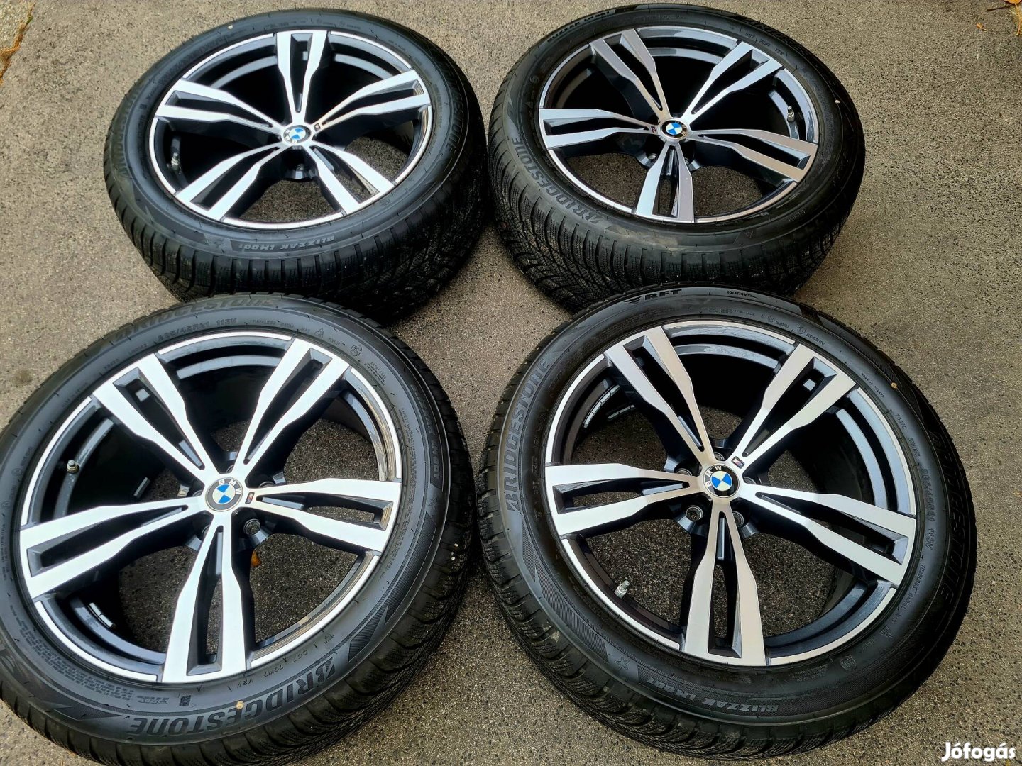 Bmw alufelni téligumi X7 IX 5x112 felni 