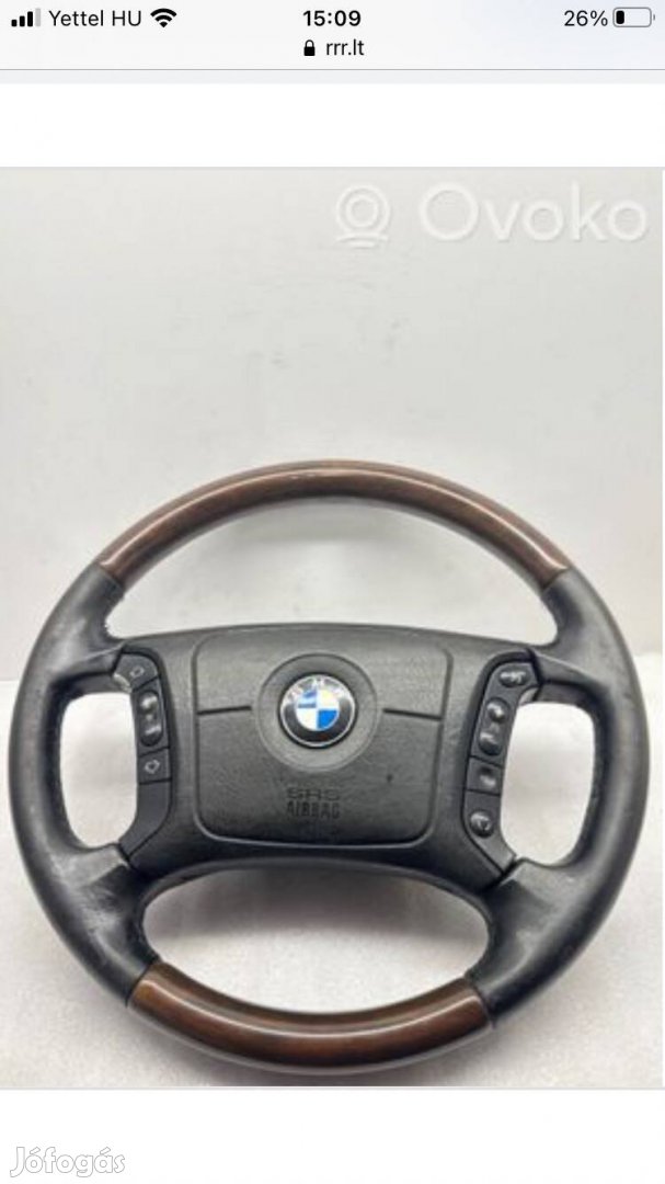 Bmw e34 e36 e38 e39 e60 e90 Összes BMW Fakormány Készítés !