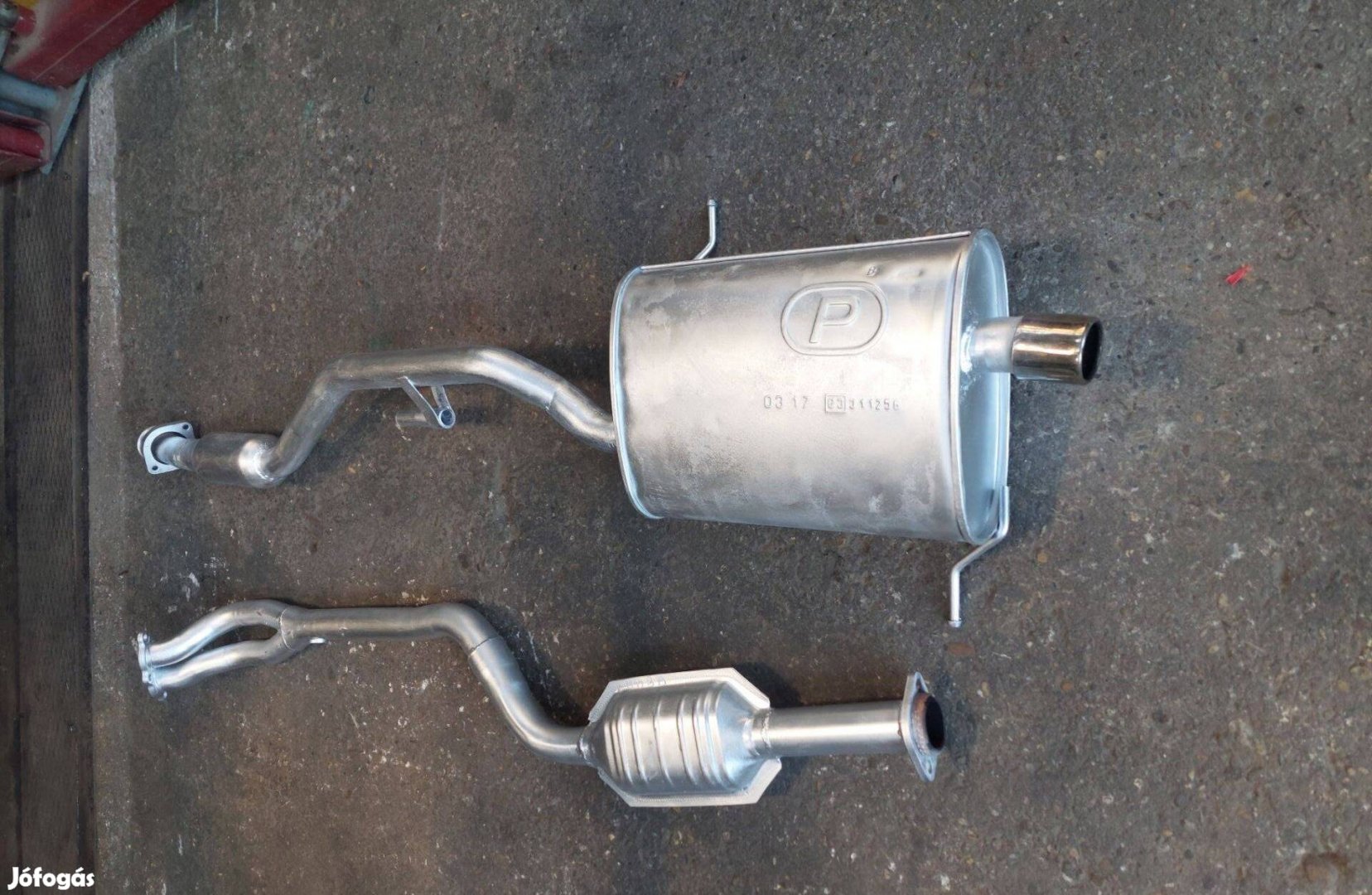 Bmw e36 M44B19 comapct kipufogó rendszer