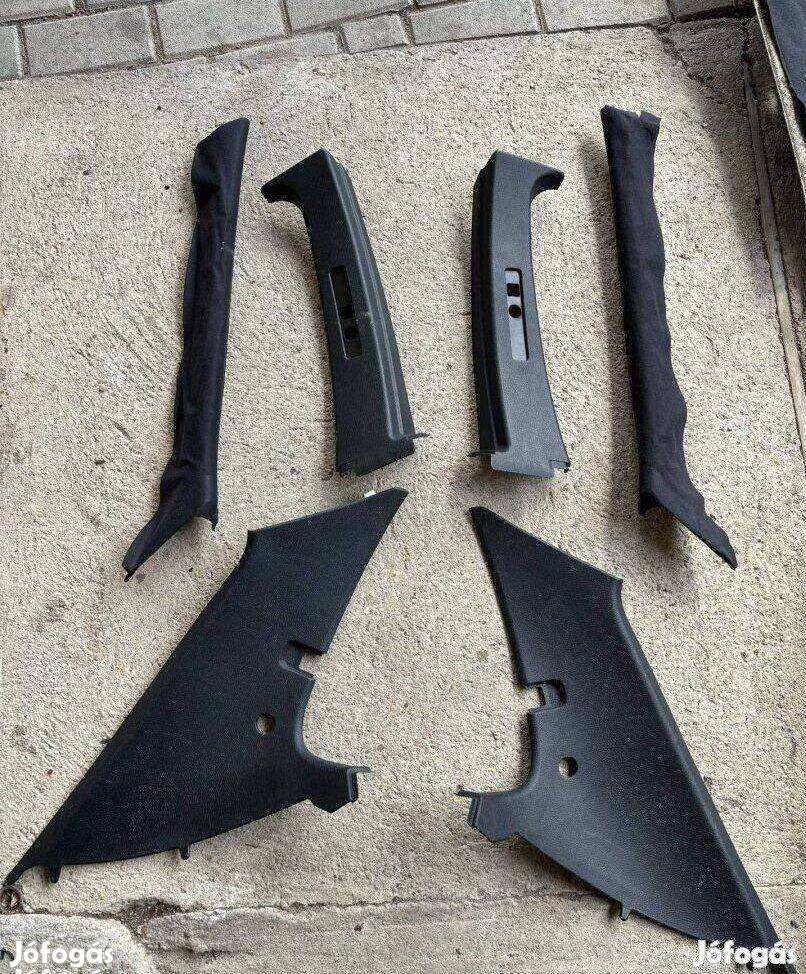 Bmw e36 compact fekete A B C oszlop takaró szett