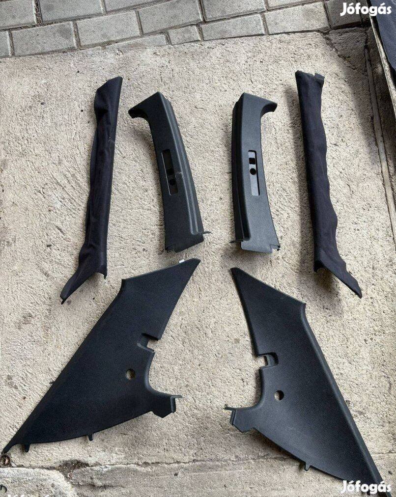 Bmw e36 compact fekete A B C oszlop takaró szett