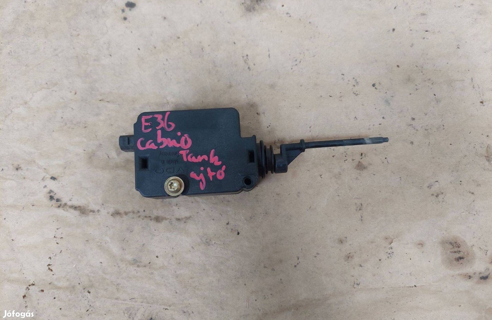 Bmw e36 coupe cabrio tankajtó központi zár motor