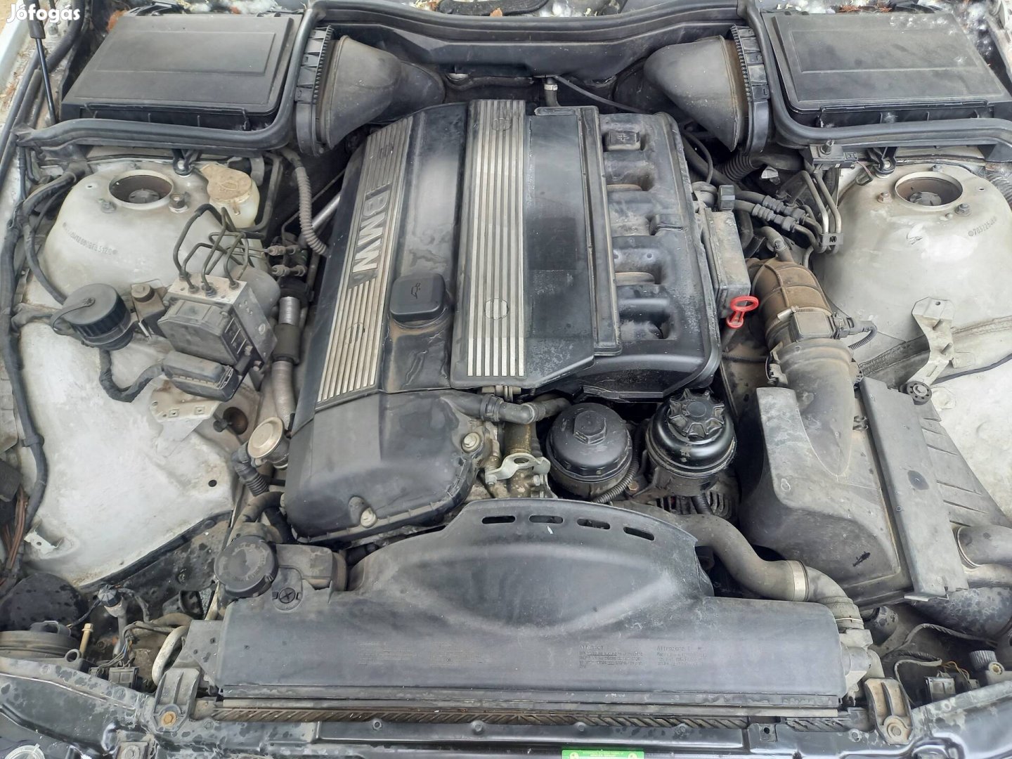 Bmw e39 520i motor kompletten m52tu e46 is